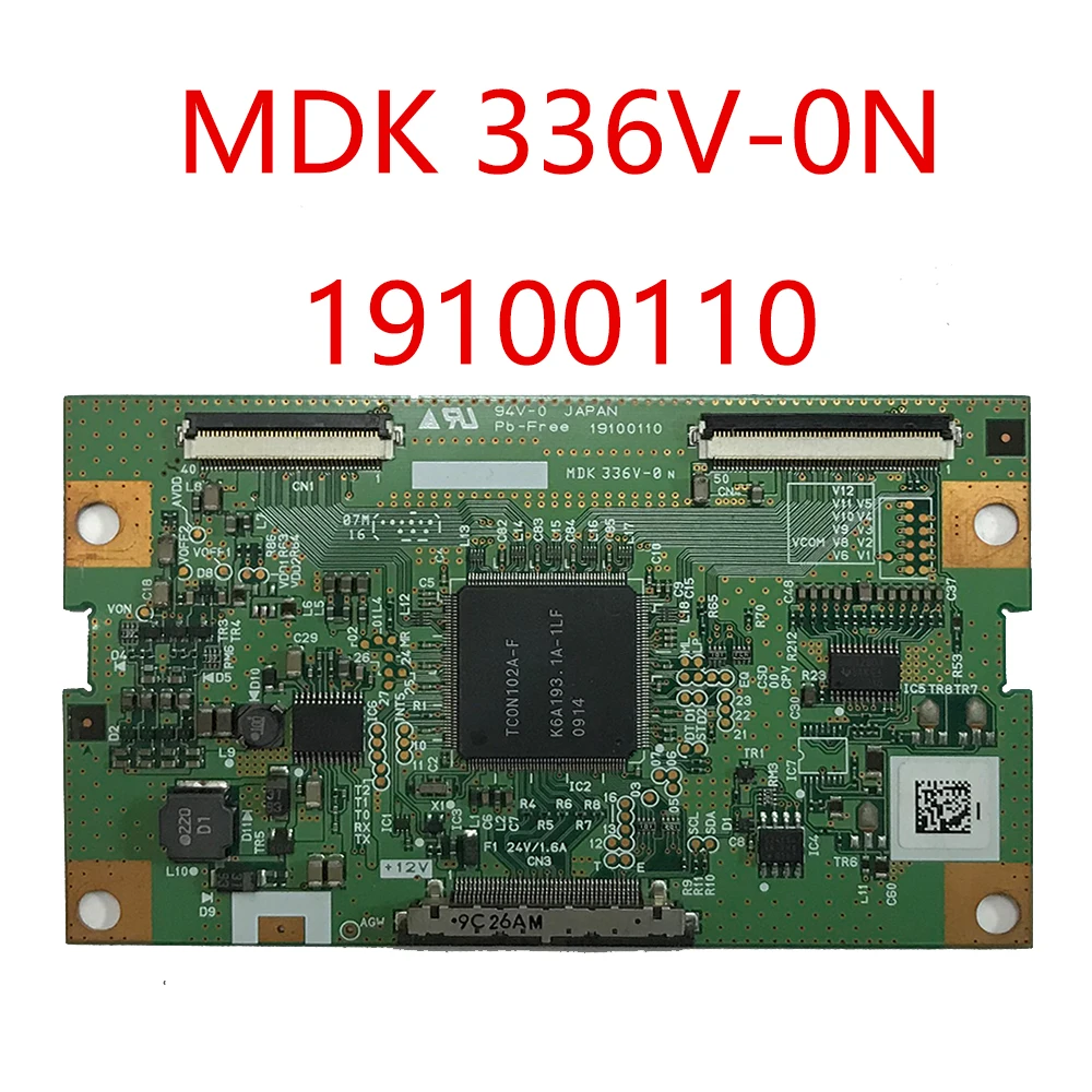 Карта TCON 19100110 MDK 336V-0 N для телевизора. Оригинальное оборудование T CON Board LCD Logic. Дисплей прошел тестирование на T-con Boards.