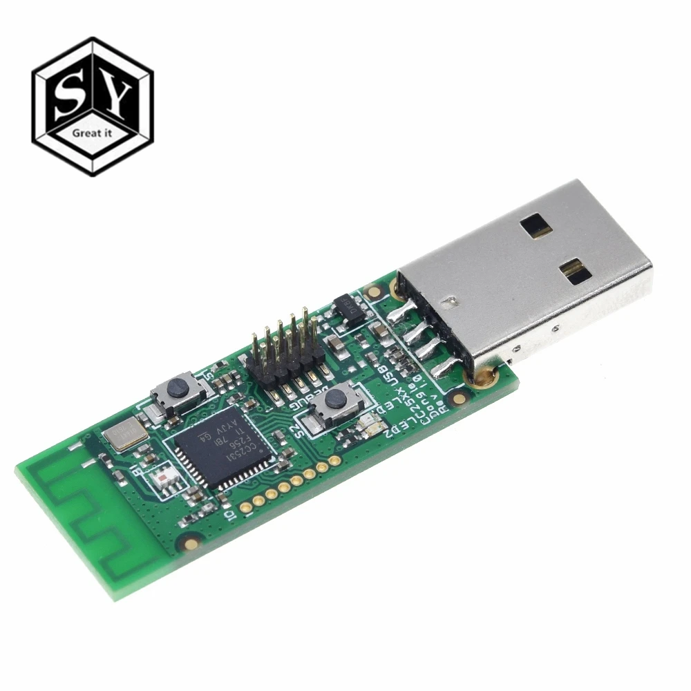 Беспроводная плата Zigbee CC2531 Sniffer модуль анализатора Packet Protocol USB интерфейс Dongle Capture
