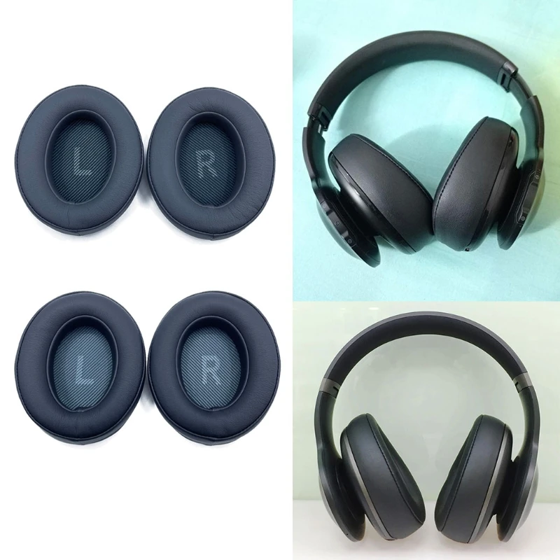 

1Pair Leather Ear Pads Cushion Cover Earpads Replacement for V700 V700BT Headset