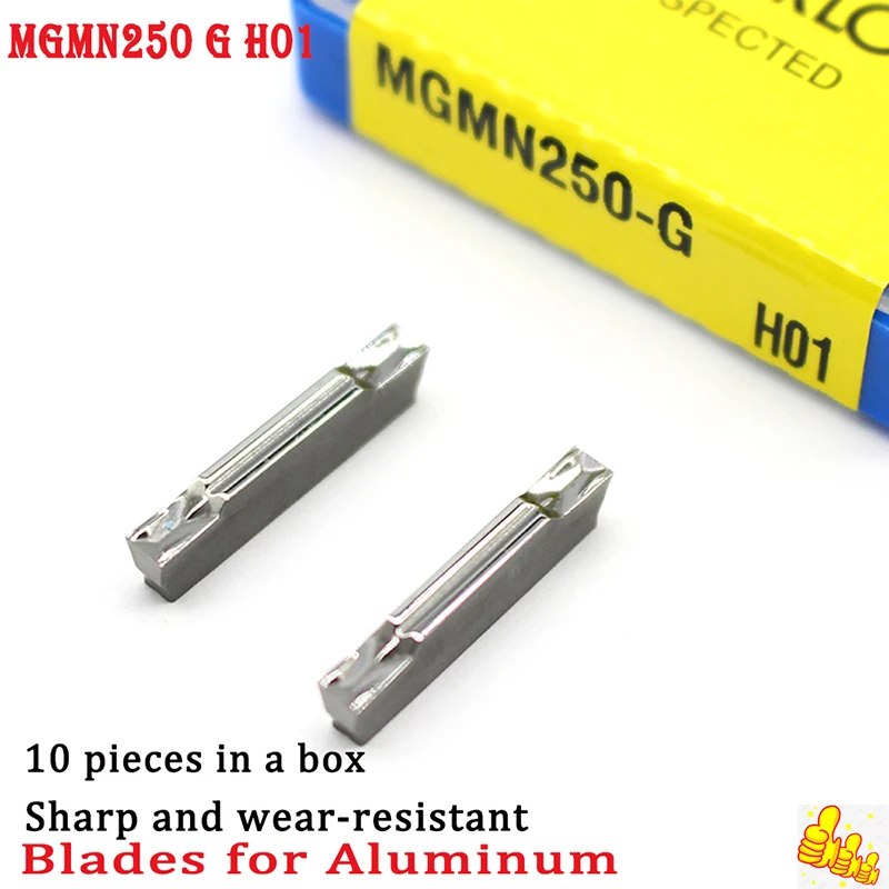 MGMN200 MGMN250 G H01 MGMN300 MGMN400 M Карбидная пластина для обработки канавок Токарный станок с