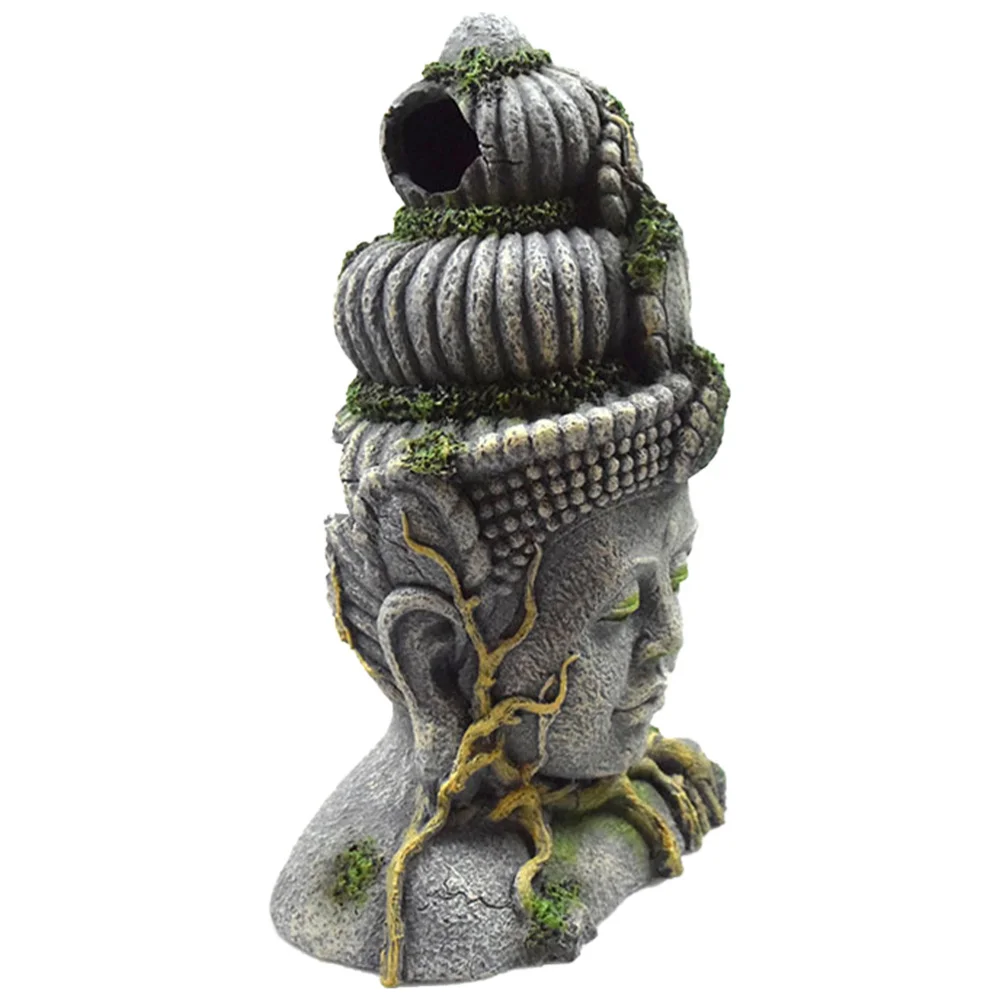 

Aquarium Statue Ornament Fish Tank Landscaping Hideout Cave Decoration