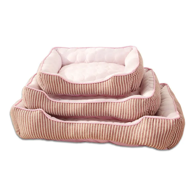 

Soft Dog Bed Summer Pet Cool Feeling Nest Cat Deep Sleep Cooling Pad Supplies Dog Beds Products Accessories Dropshipping Center