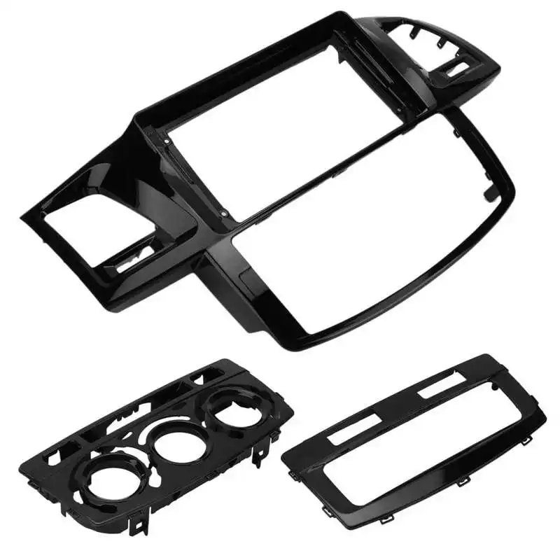 2-DIN Автомобильная стереомагнитола Fascia Black Audio Panel Bezel Замена для Hilux 2009 2010 2011 2012 2013 204