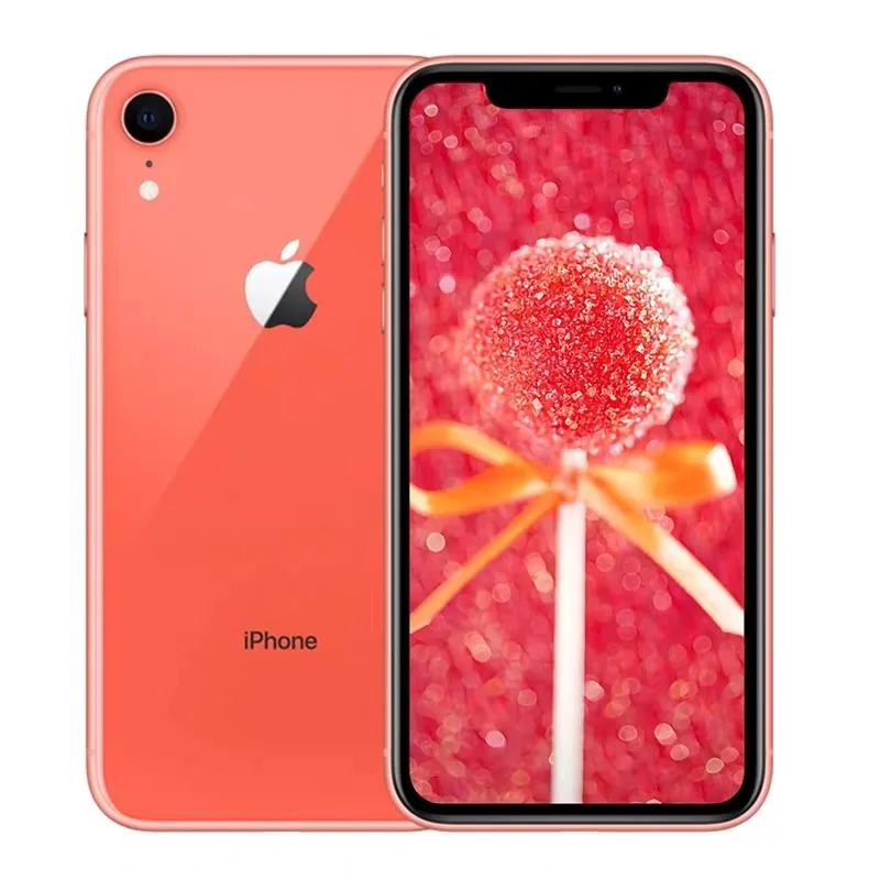 

Original Apple iPhone XR Face ID 6.1" 3G RAM 64GB/128GB/256GB ROM 4G Lte Apple Smartphone NFC