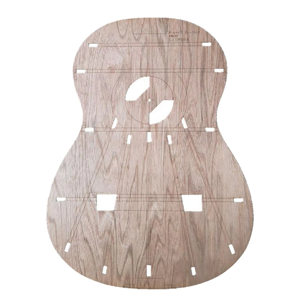 Guitar Body Template 2mm thickness for Robert Classical | Спорт и развлечения