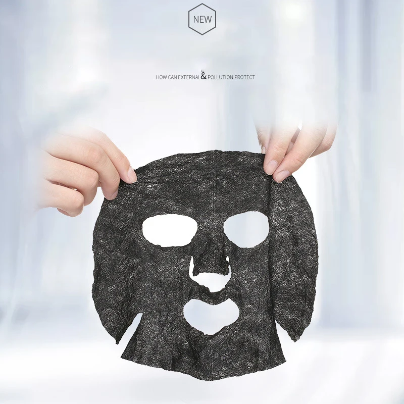 30 шт. вкладышей из бамбукового угля сжатая маска натуральный нетканый материал