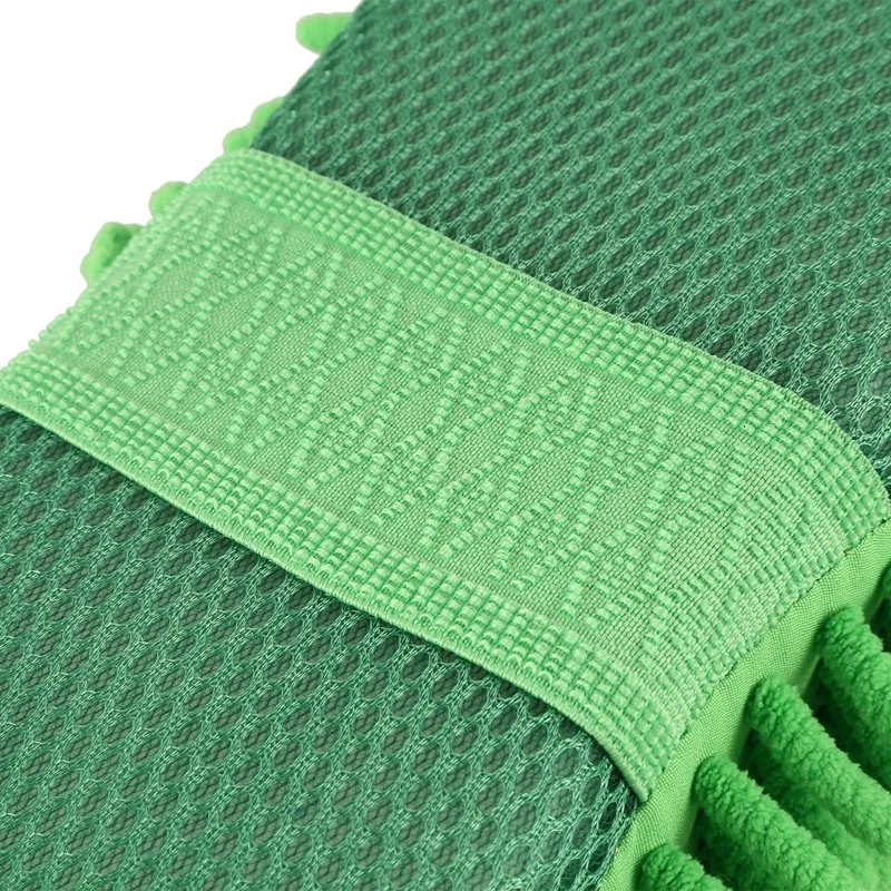 Car Hand Soft Towel Microfiber Chenille Washing Gloves Coral Fleece Auto | Дом и сад