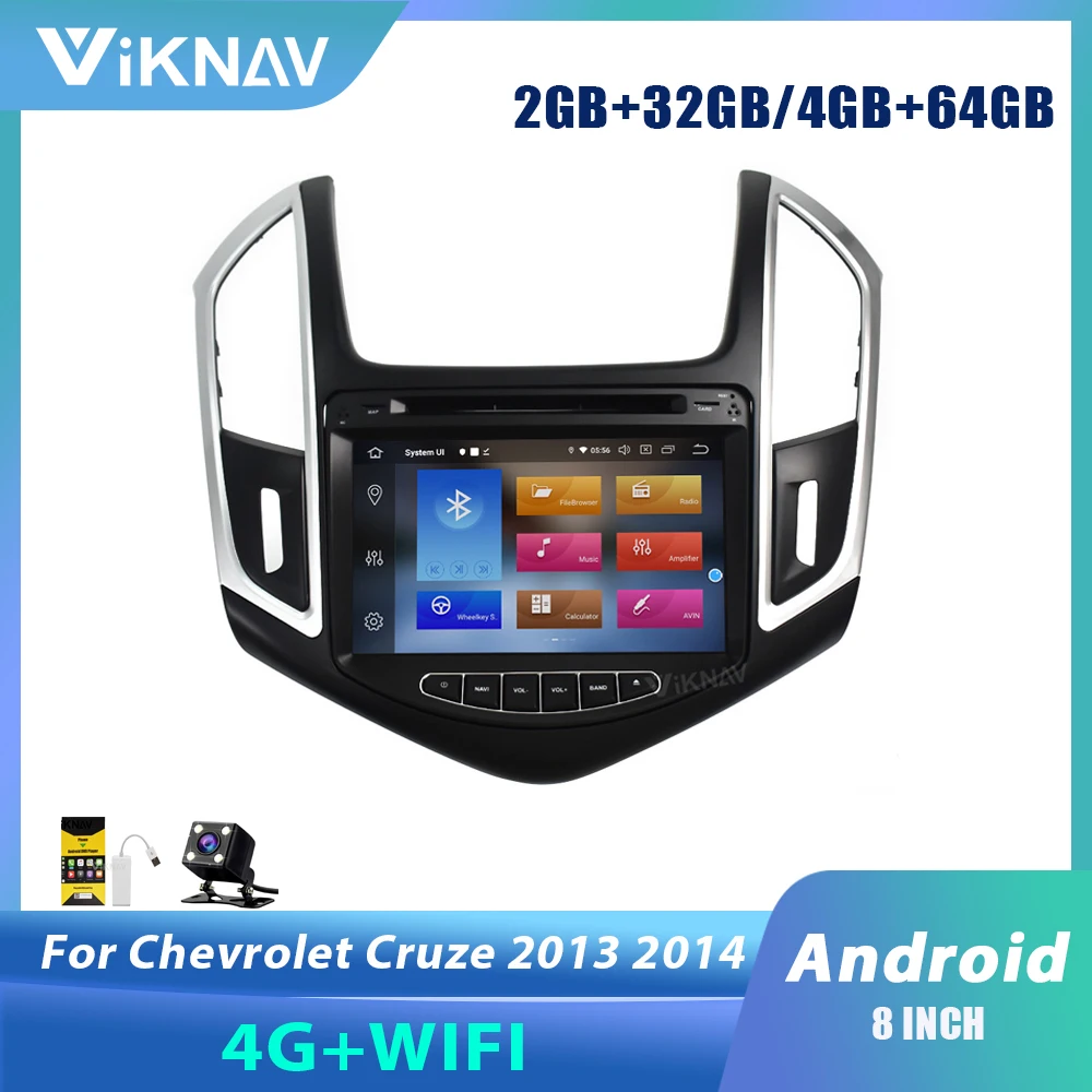

2 din Android 10 автомобильный радиоприемник, мультимедийный плеер для Chevrolet Cruze 2013 2014, автомобильная стереосистема, Автомобильная магнитола