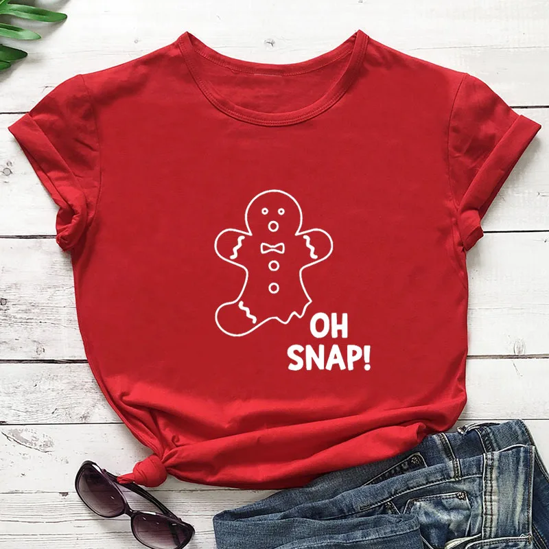 Новое поступление Женская забавная Повседневная футболка из 100% хлопка с принтом