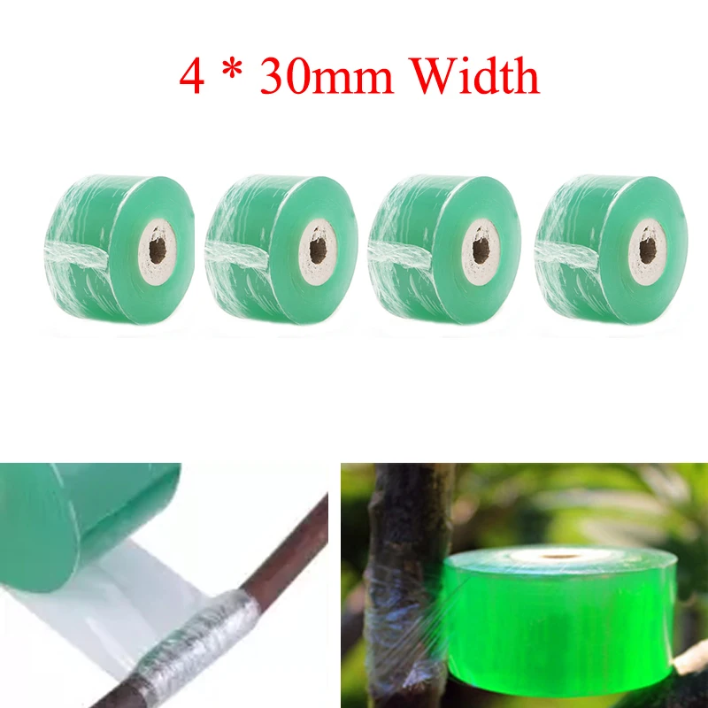4Pcs 30mm Tapes Завод Cut детская садовая ветка резак ножницы флористика для фруктовых деревьев, винограда секатор Обрезка инструмент для пересадки лоза Seedle - Цвет: 4Pcs 30mm Tapes