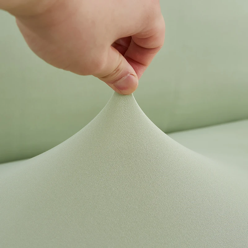 Диван покрывало складной светильник зеленый современное сидение чехлов стрейч