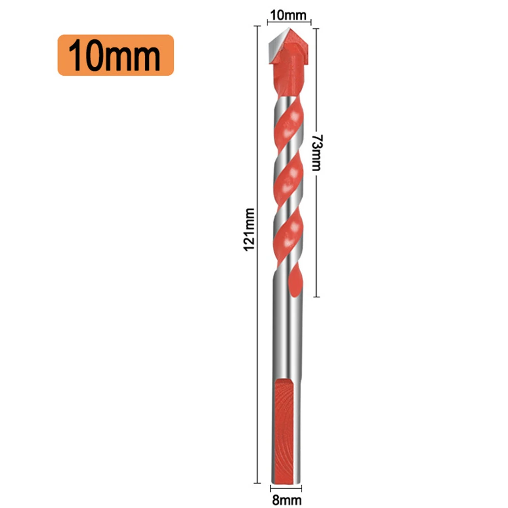 

Hand Tool Drill Bit 6/8/10/12mm Ceramic tile Glass Wood Triangle 4Pcs Set