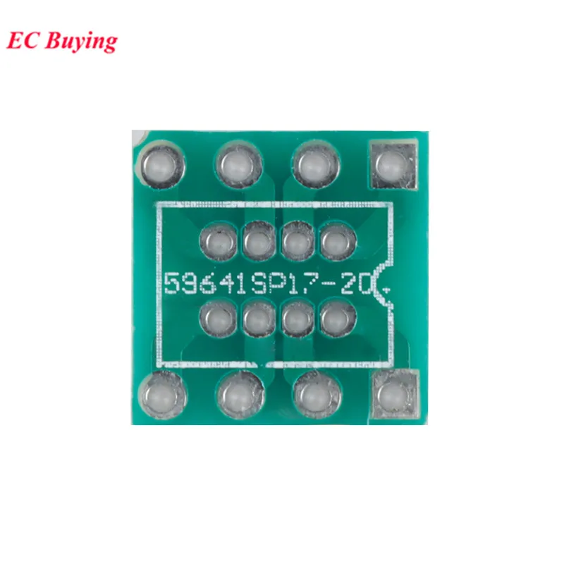 10 шт. плата-адаптер для перевода DIP8 SOP8 PCB Pinboard на SMD DIP Pin IC тестовая пластина 1 27 мм