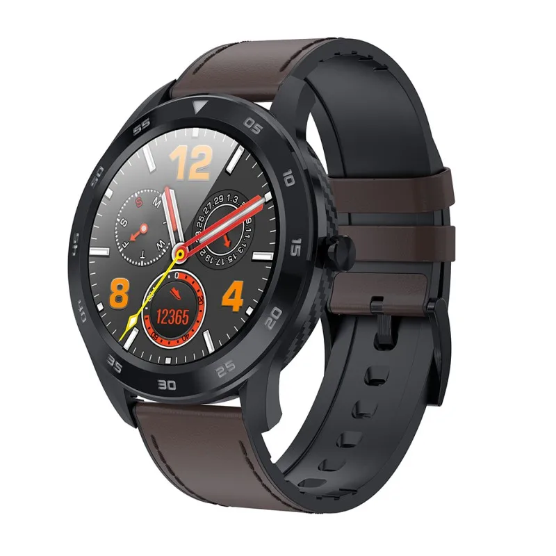 Умные часы с круглым сенсорным экраном высокого разрешения спортивный