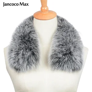 Воротник из натурального Лисьего меха на весну и зиму, теплый женский шарф, S7101