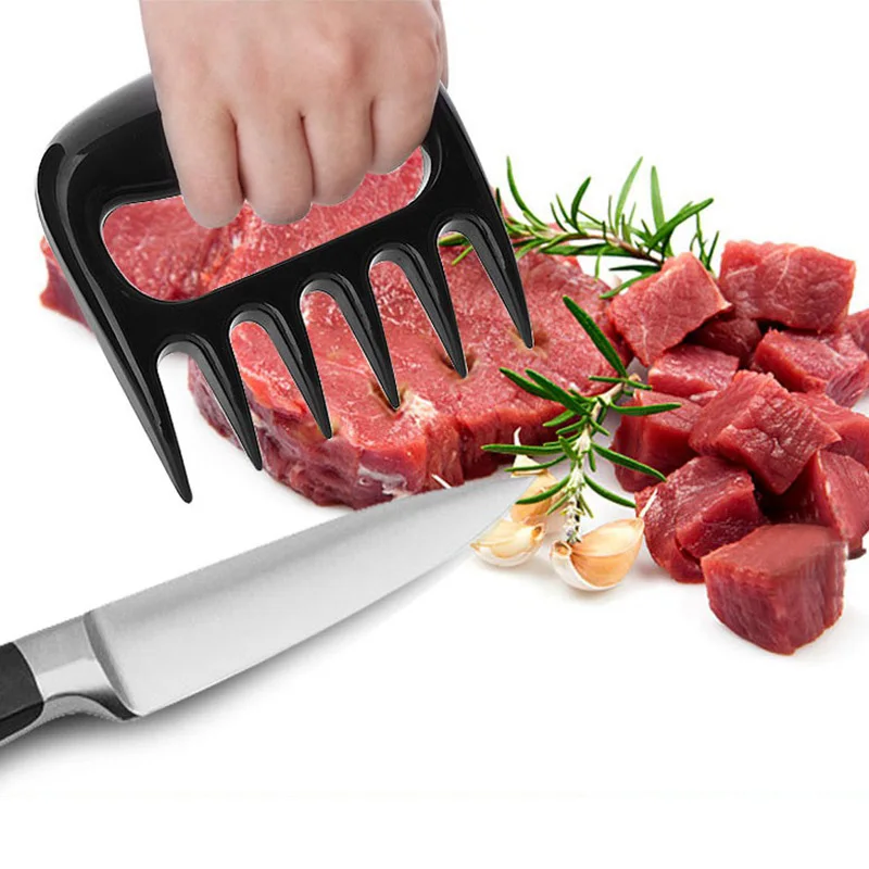 2 шт./лот медвежьи Когти для мяса черные инструменты барбекю измельчения лифтинг
