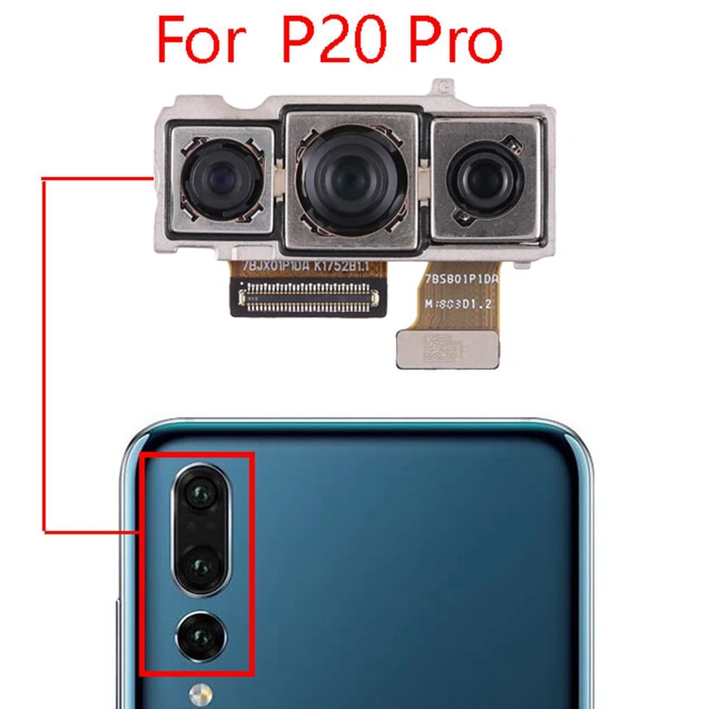 Задняя камера задняя основная линза Замена для Huawei P20 Pro сборка|Объективы