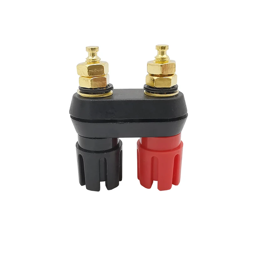 1/2/5 шт. двойной 4 мм разъем типа банан разъем-усилитель банановый связующий столб