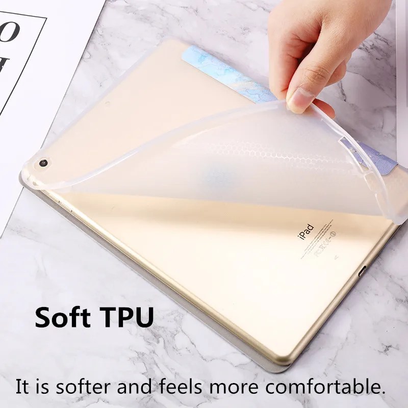 Для iPad 10 2 дюймов ipad чехол мрамор ультра из тонкой искусственная (-ый)