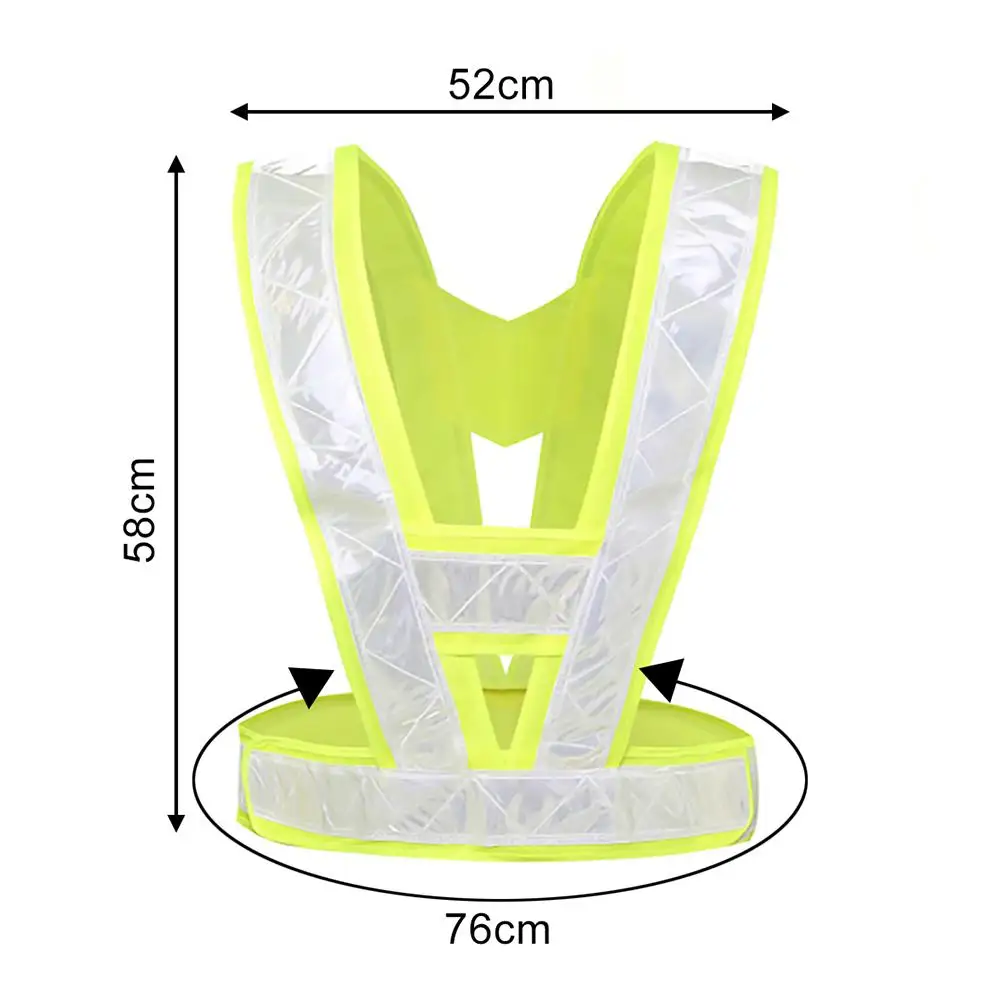 Эластичный Защитный Жилет светоотражающий жилет безопасности для езды на