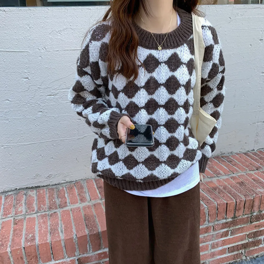 Make firm предлагает ~ шикарные корейские мохеровые вязаные свитеры пальто