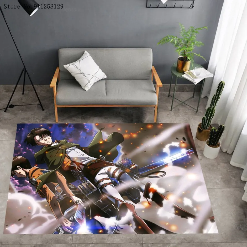 

Attacking Giant Carpet 3D Print Attack On Titan Rug The Final Season Floor Carpet Cartoon Anime Carpet For Bedroom Baby Play Mat