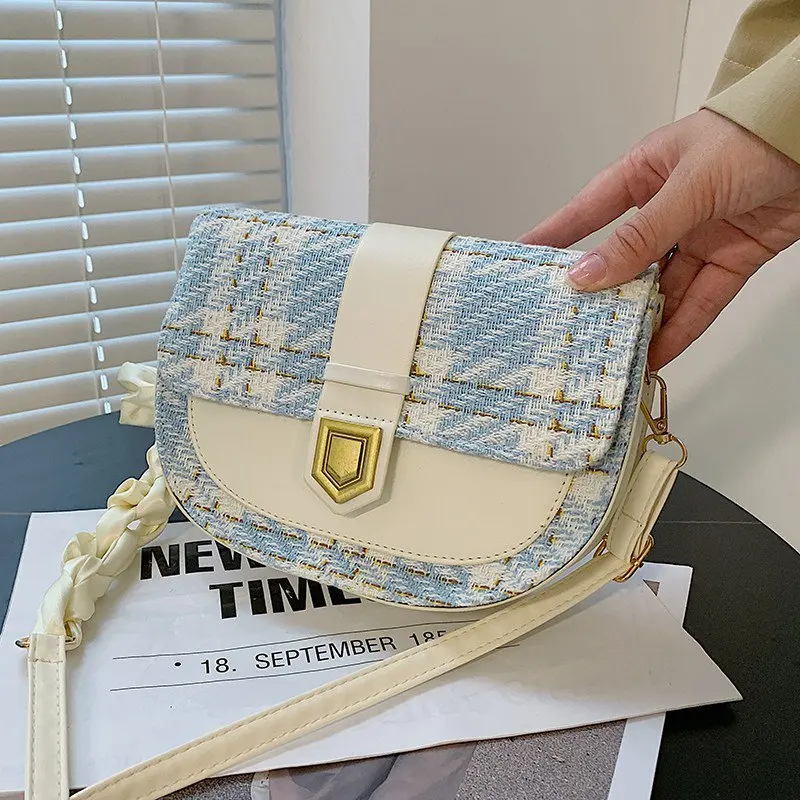 

Нишевая уникальная дизайнерская сумка для женщин, новинка 2021, модная простая плетеная Сумка через плечо, сумка через плечо