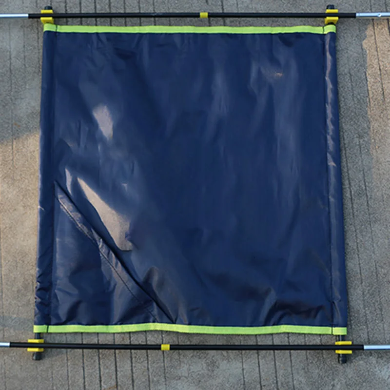 

New Portable Badminton Mesh Holder Lightweight Foldable Mesh Rack for Any Surface Drop Shipping