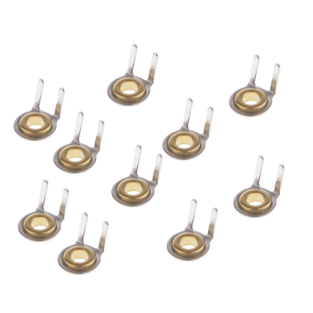 10 шт. из нержавеющей стали с двойной ножкой удочки направляющие внутренний