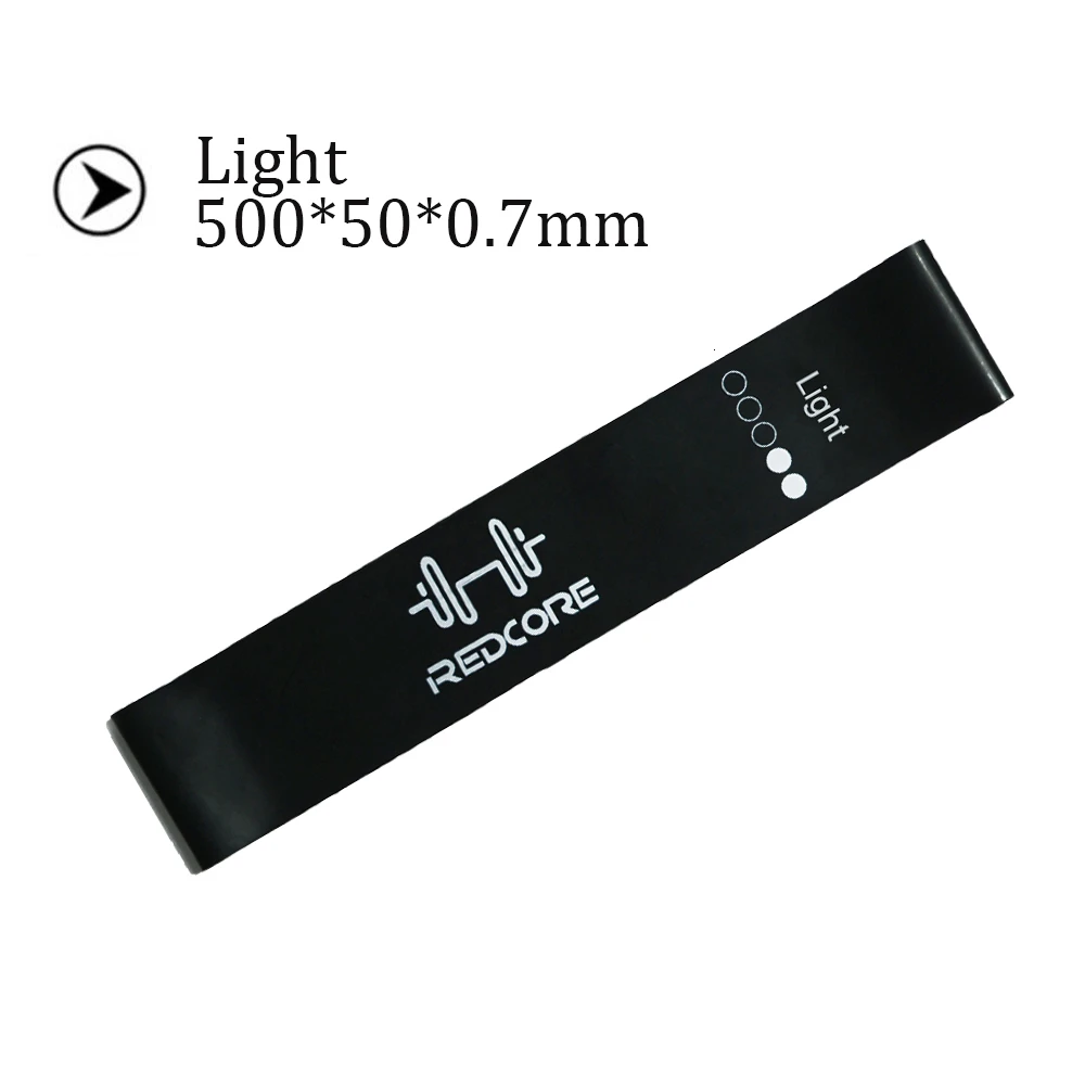 Light 500MM 3, 4, 5, 6 уровней, резинки для йоги, для женщин, мужчин, для дома, для улицы, для фитнеса, оборудование для мужчин, t, для пилатеса, спортивные тренировочные ленты для тренировок - Цвет: Light 500MM