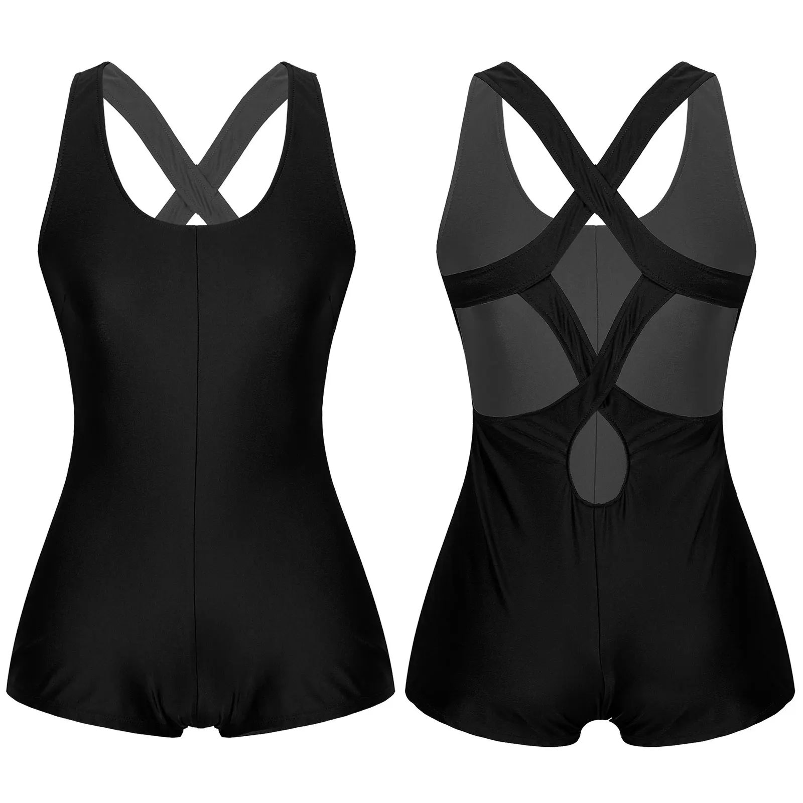 

MSemis женские с леопардовым принтом Боди без рукавов Короткие комбинезоны комбинезон Фитнес спортивные с открытой спиной Вечерние Лидер про...