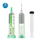 Оловянная паяльная паста RL-403 10CC BGA, шприц с этилированным потоком жидкости, температура плавления 183 , трафарет для ремонта печатных плат, сварочный припой