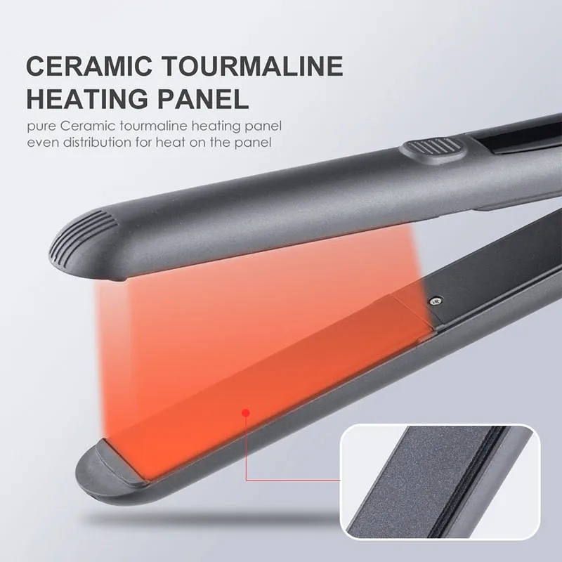 Выпрямитель для волос Профессиональный термостатический утюжок с ЖК дисплеем