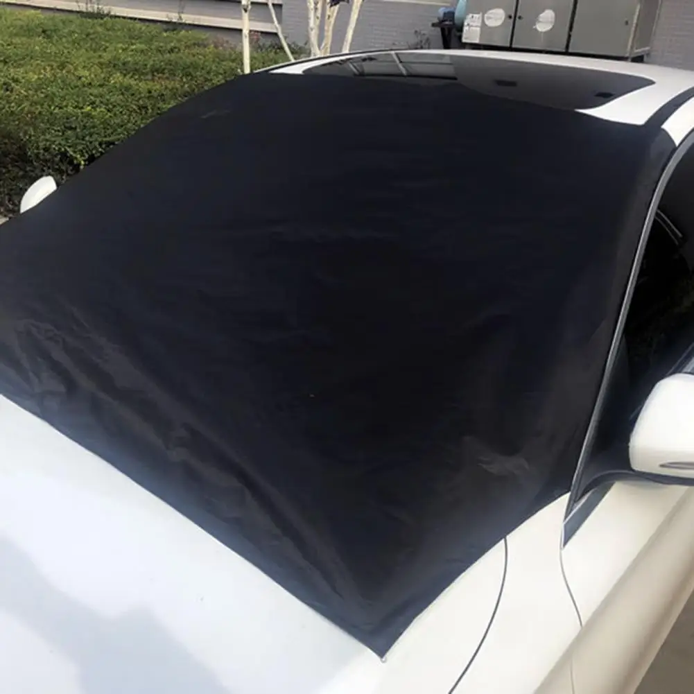 Novel Car Sun Cover Hanging Soft Portable Magnetic Car Sun Shade Car Sunshade Cover Car Windshield