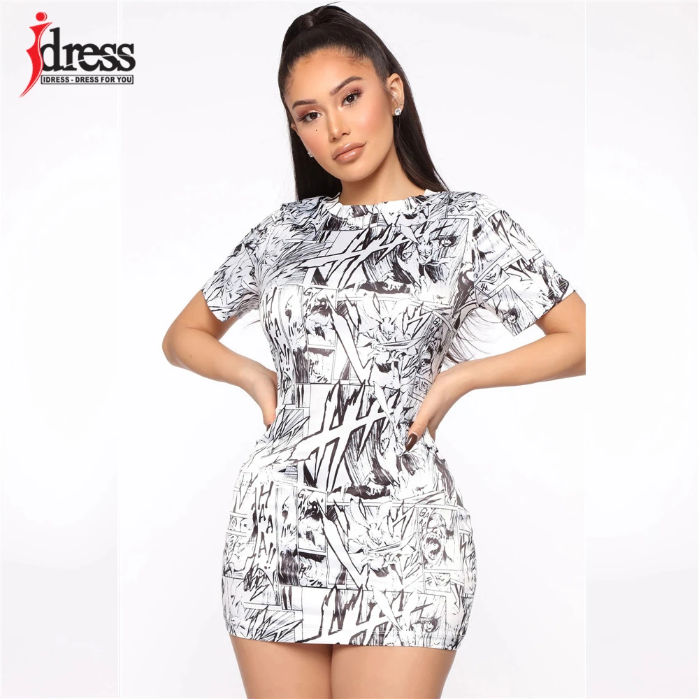 Бесплатная доставка летние сексуальные Клубные облегающие платья iDress 2020 женское
