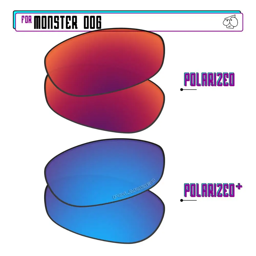 

Ezrelease поляризованные Сменные линзы для солнцезащитных очков-солнцезащитные очки для собак-BlueP Plus-MidnightP