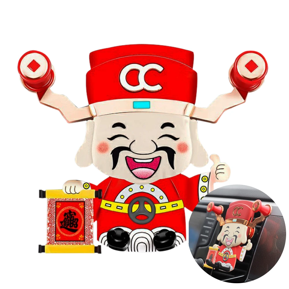 4 7-6 5 дюймов новогоднее крепление на вентиляционное отверстие вращение 360