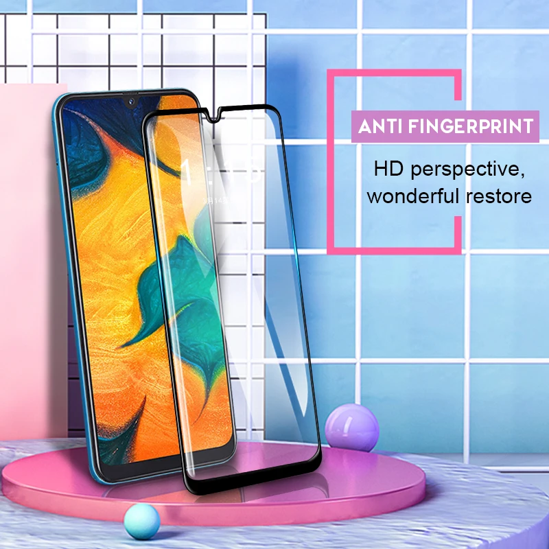 Глянцевое закаленное стекло для Samsung Galaxy A30 A50 M30 A20 HD Защита экрана J2 J3 J4 J6 J7 J9 Pro Plus