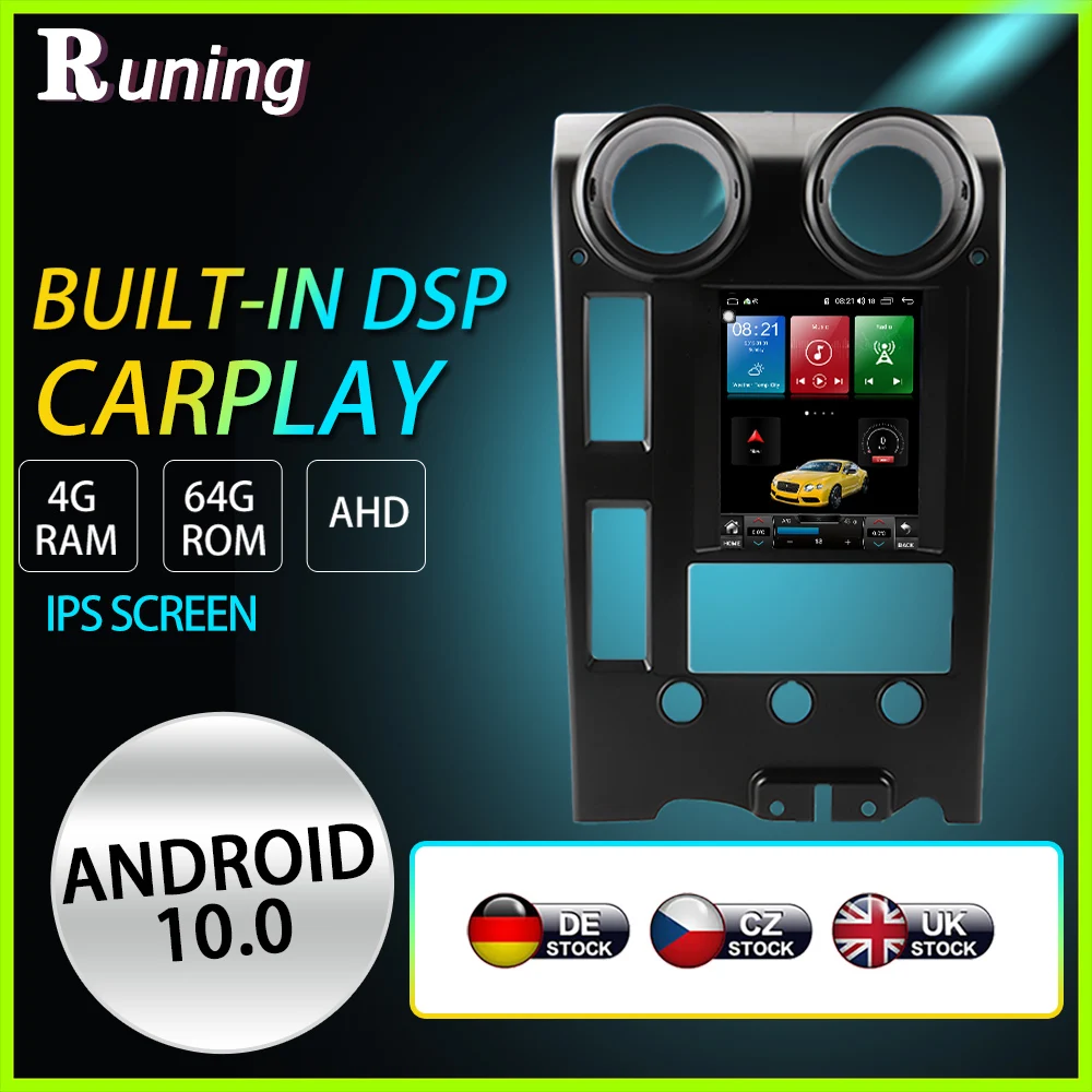 

Tesla Screen Android 10.0 For Hummer H2 2004 2005 - 2009 Car Android Radio Stereo Multimedia Player GPS Navigation Head Unit IPS
