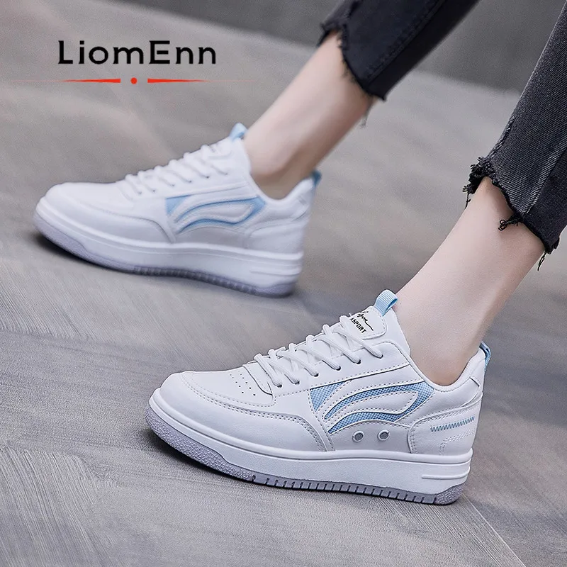 

Designer Platform White Sneakers Women 2021 Ladies Flat White Shoes Woman Vulcanized Sport Shoes Tenis basket zapatillas mujer