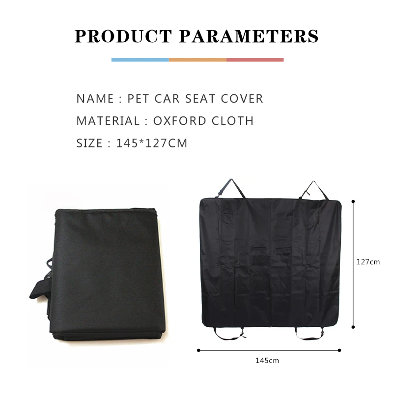 

Dog Car Seat Cover 100% Waterproof Pet Dog Travel Mat Hammock For Small Medium Large Dogs Seat Back Travel Pad Safety Rear Car
