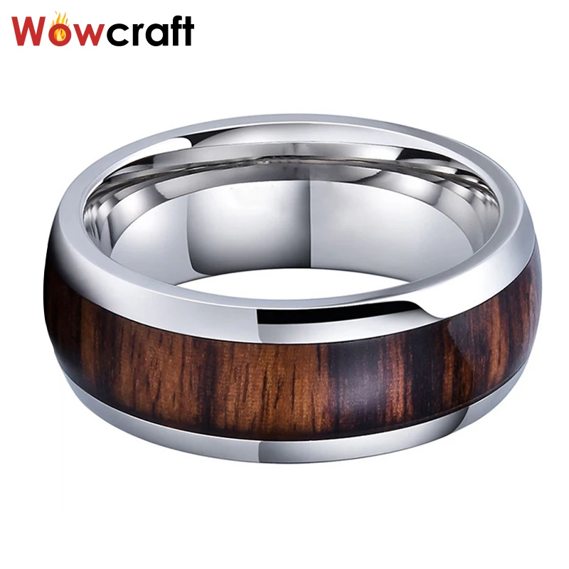 Кольцо из карбида вольфрама 8 мм для мужчин и женщин|Обручальные кольца| |