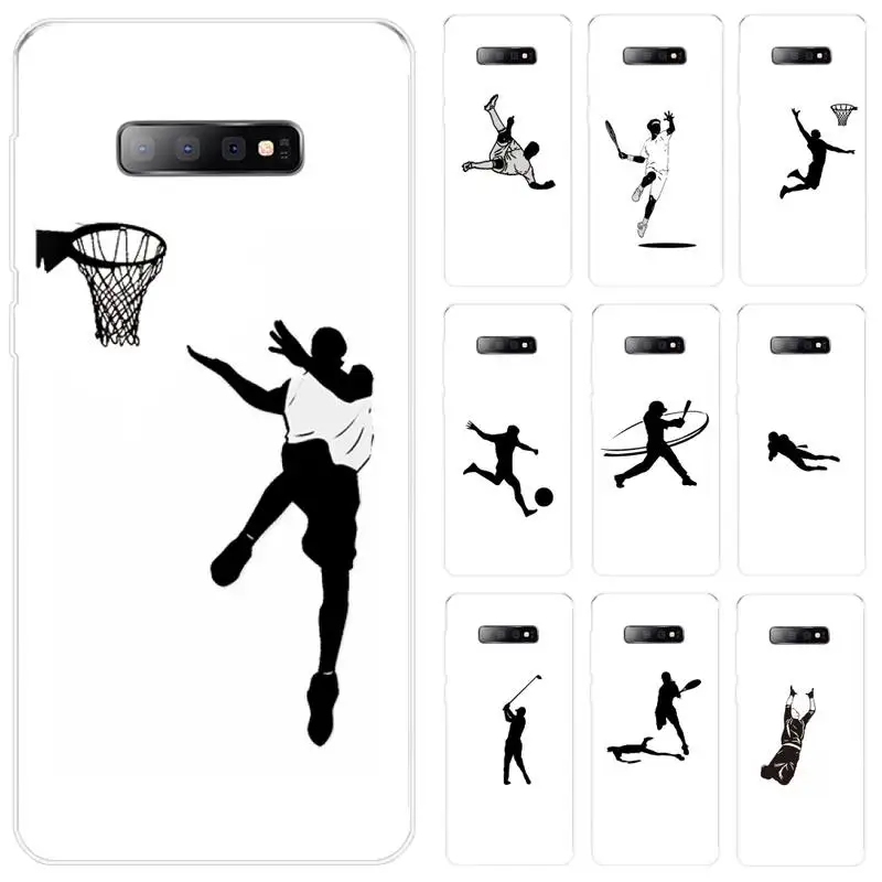 

Hot Off Basketball SPORTS 23 Phone Case For Samsung Galaxy S5 S6 S7 S8 S9 S10 S10e S20 edge plus lite Cover Shell Funda