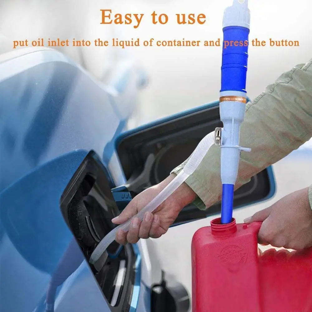 

Liquid Oil Transfer Pump Water Pump Powered Electric Pumps Gas Fuel Car Transfer Vehicle Transfer Liquid Outdoor Suction Oi V0E4