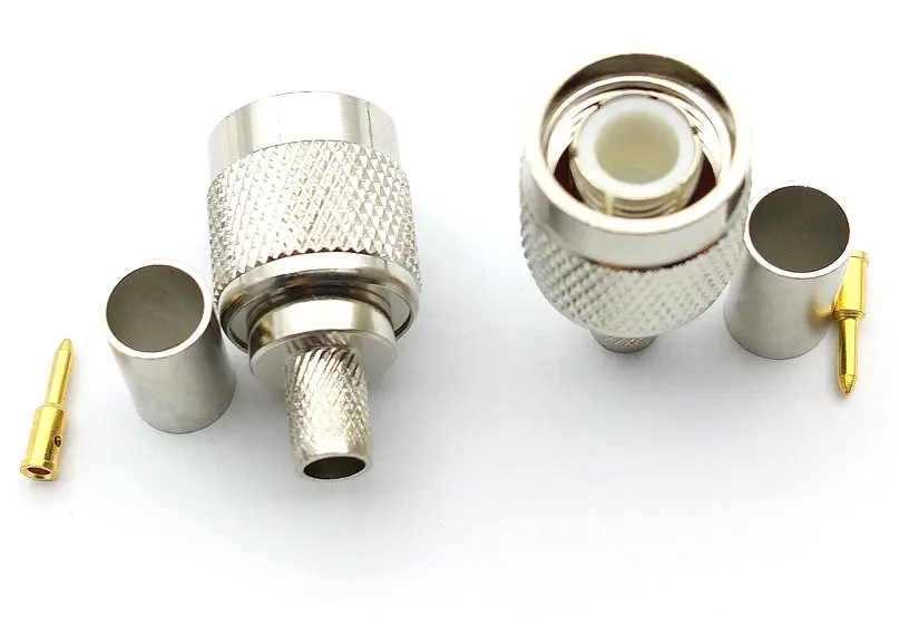 1 шт. TNC Штекерный обжимной разъем Для LMR240 RG 8X RG8X RF Coax Кабельный разъем|Соединители|