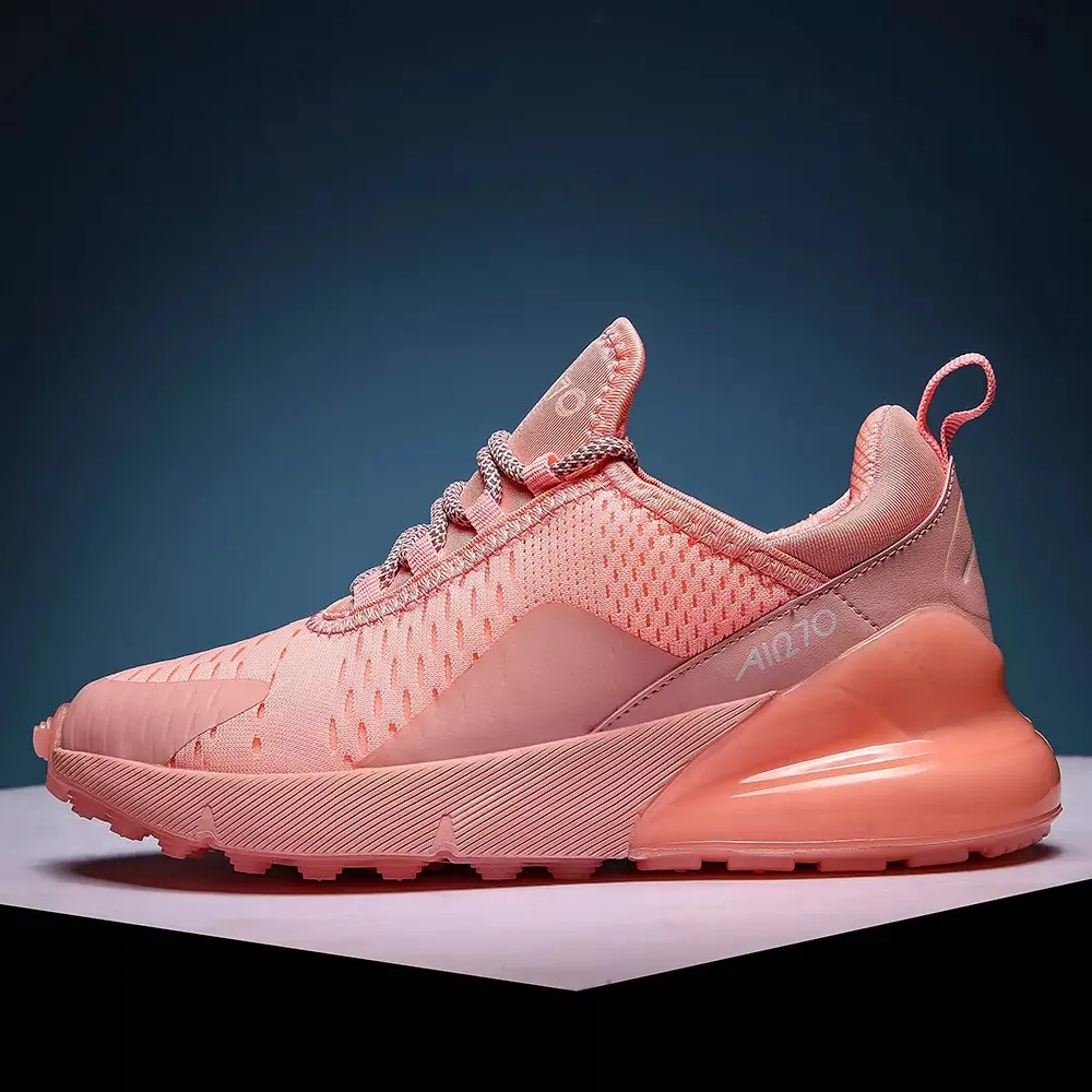

Brand New Running Shoes For Men Night Luminous Air Cushion Mesh Breathable 2021 Fitness Trainer Sport Shoes Women Sneakers