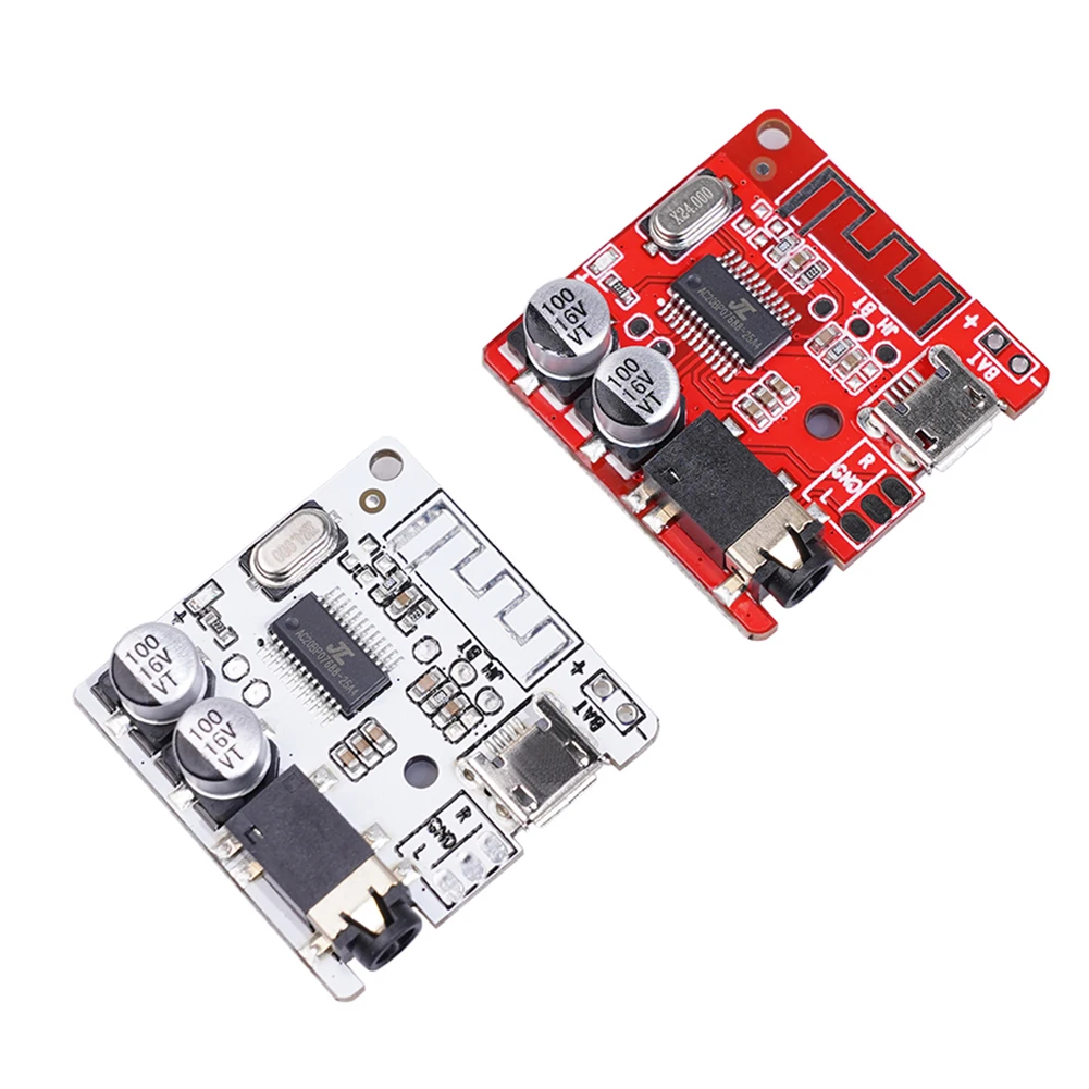 

3.7-5V DIY Bluetooth Audio Receiver Module BT5.0 3.5mm MP3 Lossless Decoder Board Wireless Stereo Music Player PCB Decoder Board