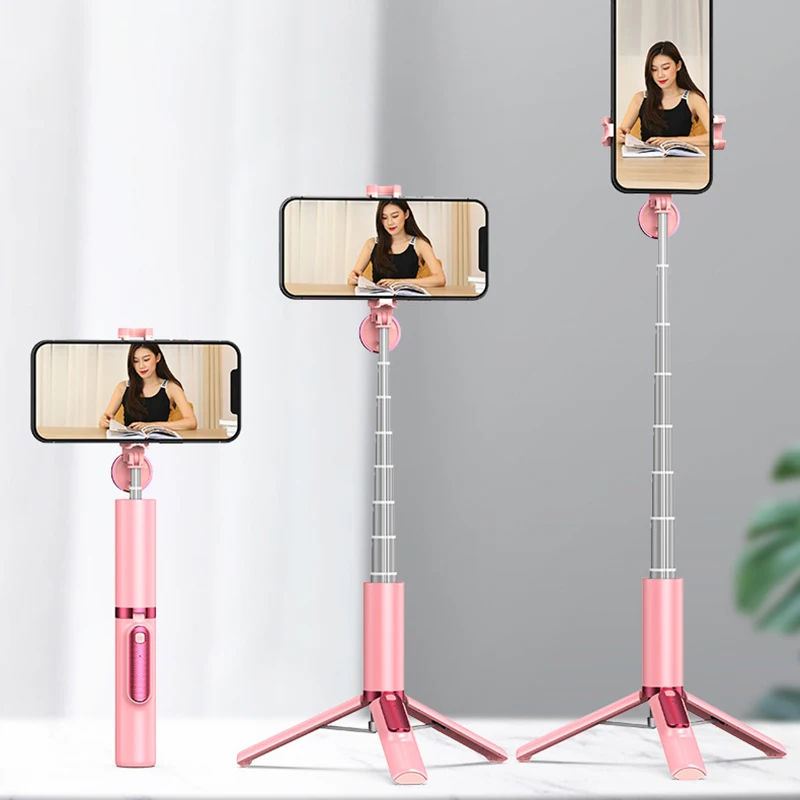 

Wireless Bluetooth Selfie Stick for Smartphones Extendable Foldable Live Tripod for Android IOS