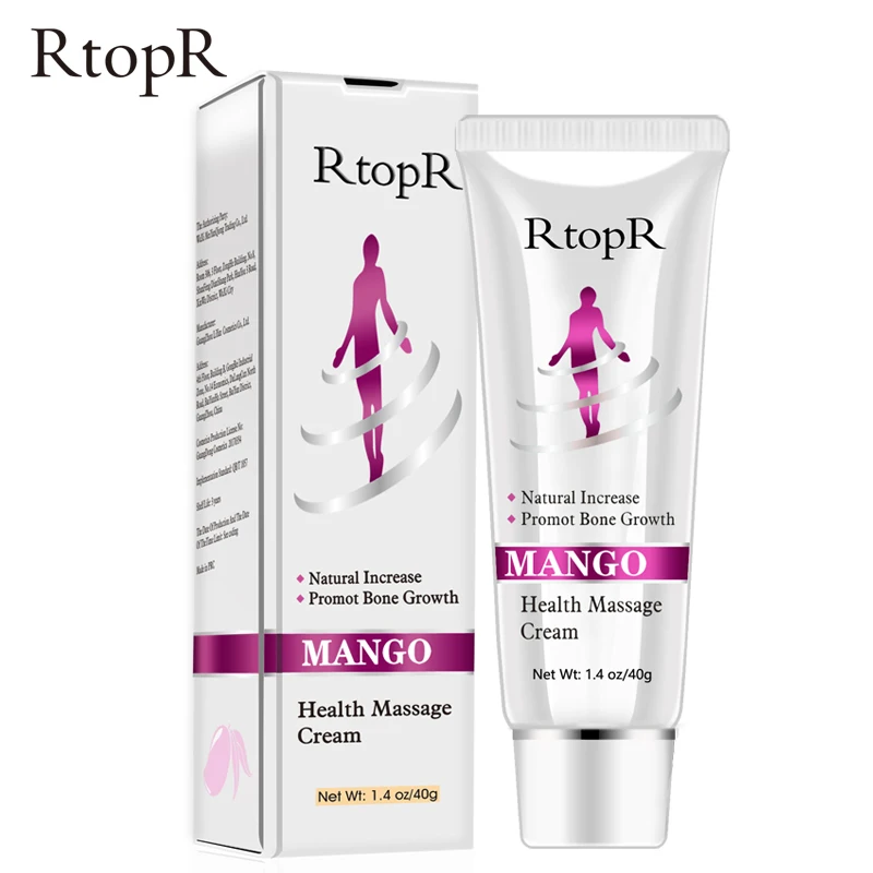 

RtopR Mango Pure Natural Health Massage Increases Body Growth Higher Health Massage Cream Foot Care Products Promote Bone Growth