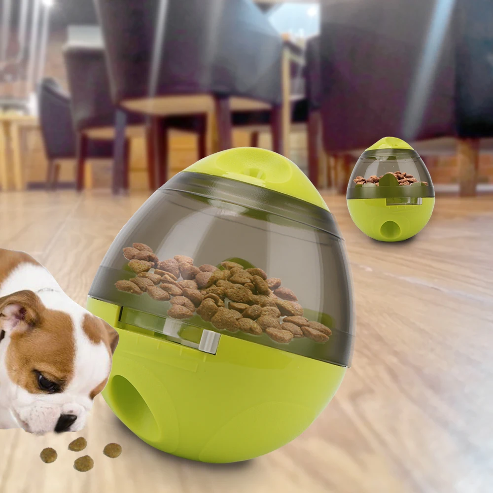 

Умный дозатор для собак и кошек IQ Treat, интерактивные игрушки для собак, мячи для утечки еды, игрушечные тренировочные мячи для собак и кошек